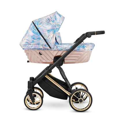 Kunert Ivento Stroller Color: Ivento Pastel Grass Frame Color: Golden Frame Combo: 2 IN 1 KIDZNBABY