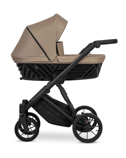 Kunert Ivento Stroller Color: Ivento Caramel Macchiato Frame Color: Black Frame Combo: 2 IN 1 KIDZNBABY