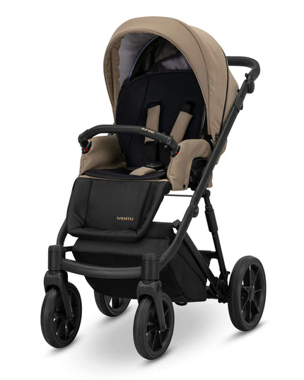 Kunert Ivento Stroller Color: Ivento Caramel Macchiato Frame Color: Black Frame Combo: 2 IN 1 KIDZNBABY