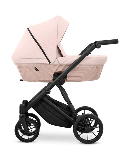 Kunert Ivento Stroller Color: Ivento Smoky Pink Frame Color: Black Frame Combo: 2 IN 1 KIDZNBABY