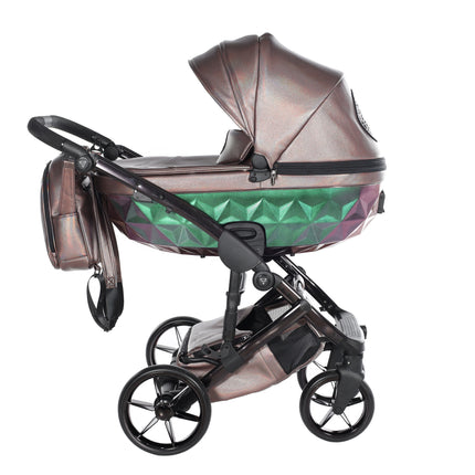 Junama Diamond Hand Craft GLOSSY Stroller Mult Color