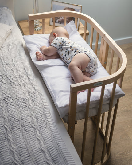 crib with canopy decor