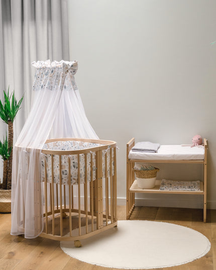 Waldin 7in1 Baby crib with mattress - Natural wood Reviews