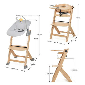 Kinderkraft ENOCK + CALMEE High Chair 8