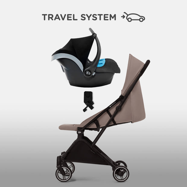 Kinderkraft Stroller NUBI2 Calm Beige Travel System