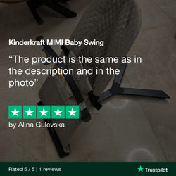 Kinderkraft MIMI Baby Swing by Alina Gulevska