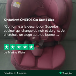 Kinderkraft ONETO3 Car Seat Review from Trustpilot