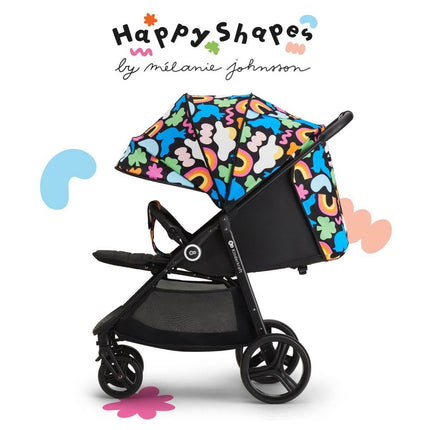 Kinderkraft Stroller GRANDE PLUS Happy Shapes