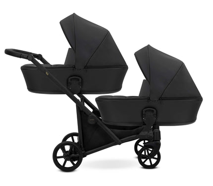 Kunert BRAV DUO Twin Stroller ECO Black