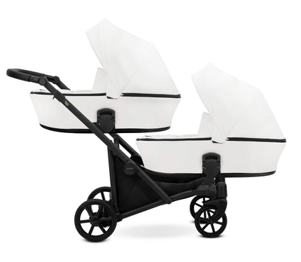 Kunert BRAV DUO Twin Stroller ECO White