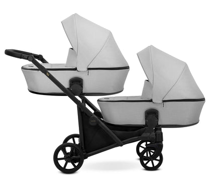 Kunert BRAV DUO Twin Stroller Grey 