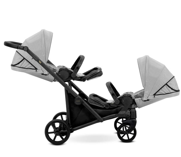 Kunert BRAV DUO Twin Stroller Grey 9