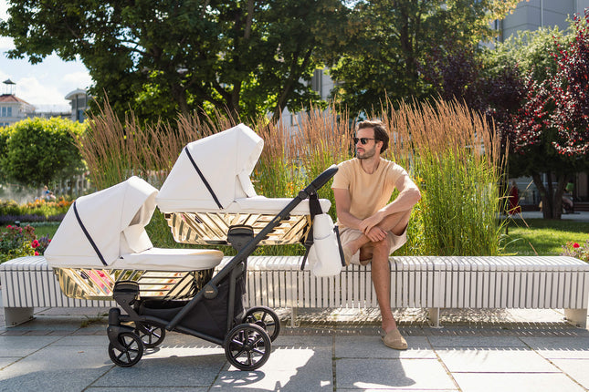 Kunert IVENTO GLAM DUO Stroller in White 4