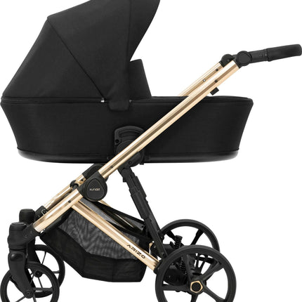 Kunert Stroller Arizo in Black + Gold