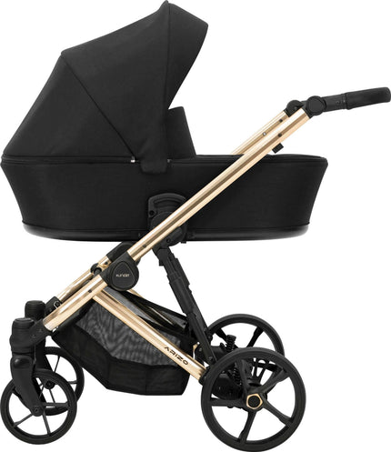 Kunert Stroller Arizo in Black + Gold