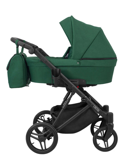 Kunert Lazzio Stroller Color: Lazzio Green Frame Color: Black Frame Combo: 2 IN 1 KIDZNBABY