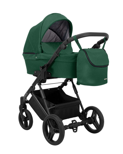 Kunert Lazzio Stroller Color: Lazzio Green Frame Color: Black Frame Combo: 2 IN 1 KIDZNBABY