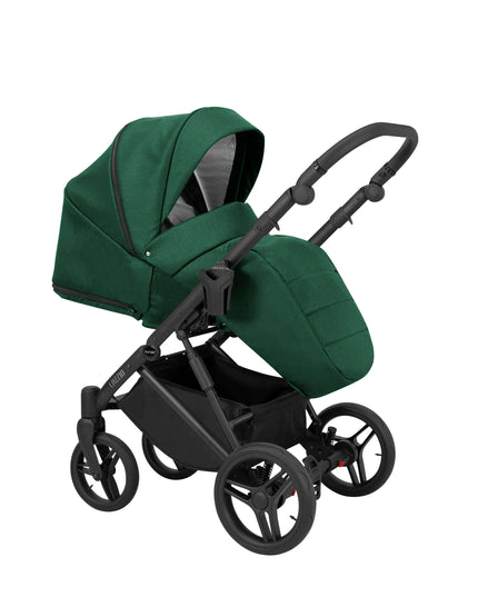 Kunert Lazzio Stroller Color: Lazzio Green Frame Color: Black Frame Combo: 2 IN 1 KIDZNBABY