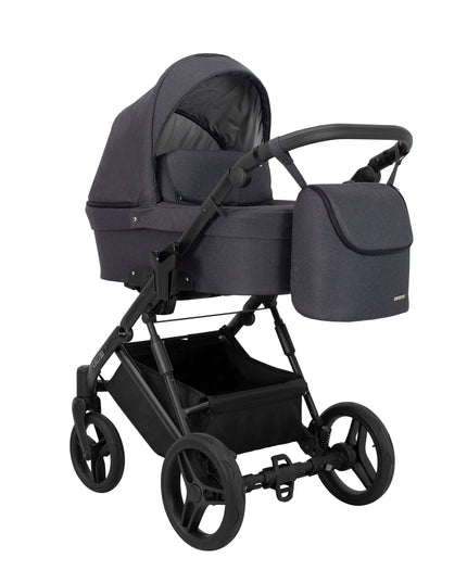 Kunert Lazzio Stroller Color: Lazzio Anthracite Frame Color: Black Frame Combo: 2 IN 1 KIDZNBABY