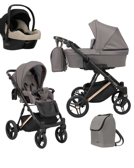 Kunert Lazzio Stroller Color: Lazzio Black Eco Leather, Lazzio Green, Lazzio Colorfull, Lazzio Gray, Lazzio Anthracite, Lazzio Ash Eco Leather, Lazzio Graphite Eco Leather, Lazzio Cappuccino Eco Leather, Lazzio Pink Eco Leather, Lazzio White Eco Leather F