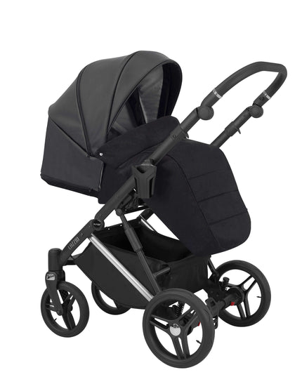 Kunert Lazzio Stroller Color: Lazzio Black Eco Leather, Lazzio Green, Lazzio Colorfull, Lazzio Gray, Lazzio Anthracite, Lazzio Ash Eco Leather, Lazzio Graphite Eco Leather, Lazzio Cappuccino Eco Leather, Lazzio Pink Eco Leather, Lazzio White Eco Leather F