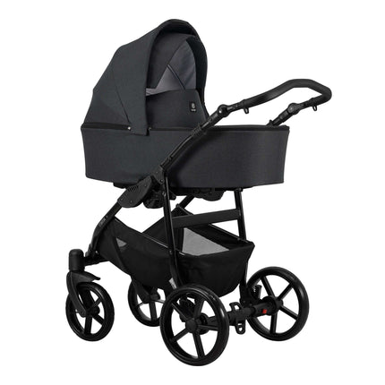 Kunert Mata Stroller Color: Mata Graphite Frame Color: Black Frame Combo: 2 IN 1 KIDZNBABY