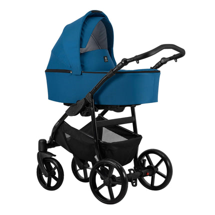 Kunert Mata Stroller Color: Mata Sea Frame Color: Black Frame Combo: 2 IN 1 KIDZNBABY