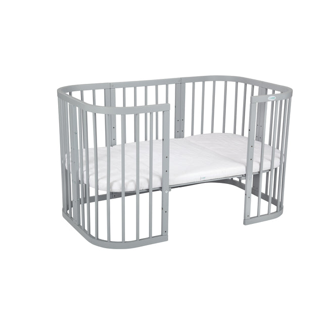 Waldin 7 in 1 Baby Crib with Mattress - Gray Reviews