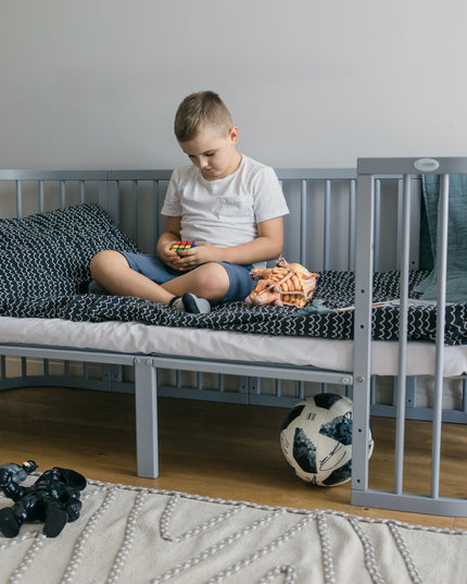 gray nursery furniture