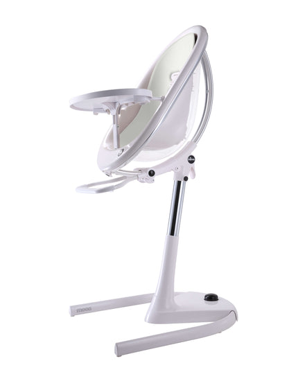 mima MOON High Chair In White and Snow White