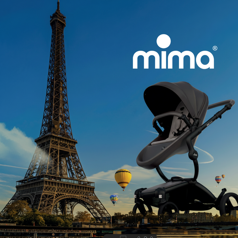 Mima Xari Royal Blue Bundle Stroller