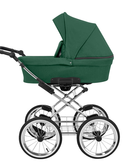 Kunert Romantic Stroller Color: Romantic Green Frame Color: Chrome Frame Combo: 2 IN 1 KIDZNBABY