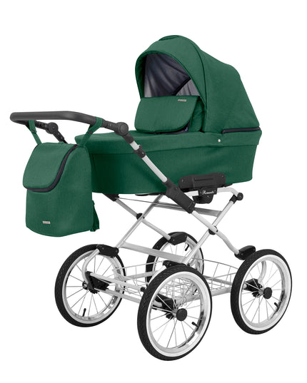 Kunert Romantic Stroller Color: Romantic Green Frame Color: Graphite Frame Combo: 2 IN 1 KIDZNBABY