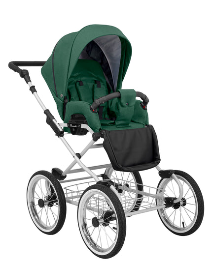 Kunert Romantic Stroller Color: Romantic Green Frame Color: Graphite Frame Combo: 2 IN 1 KIDZNBABY