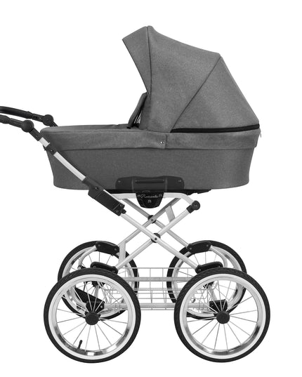 Kunert Romantic Stroller Color: Romantic Gray Frame Color: Graphite Frame Combo: 2 IN 1 KIDZNBABY