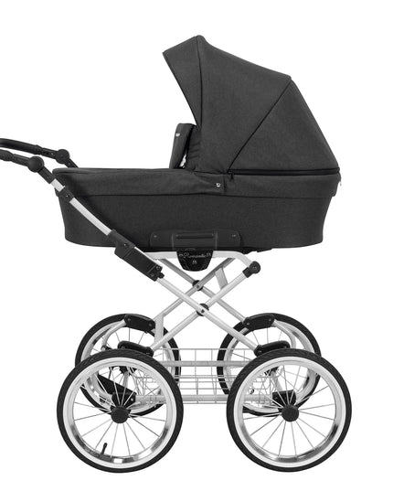 Kunert Romantic Stroller Color: Romantic Anthracite Frame Color: Graphite Frame Combo: 2 IN 1 KIDZNBABY