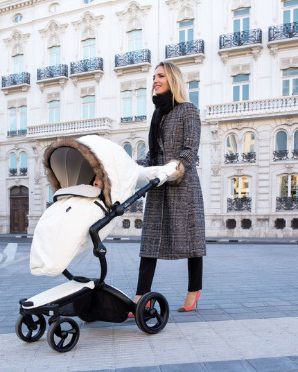 folded mima xari max stroller