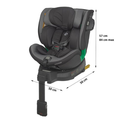 Coccolle Rotating Car Seat MAGO Neutral Grey
