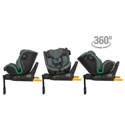 Coccolle Rotating Car Seat MAGO Green Stone