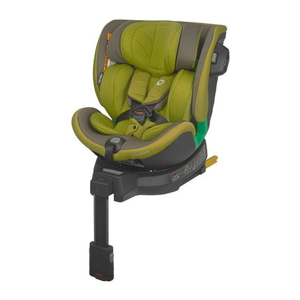 Coccolle Rotating Car Seat MAGO Olive Khaki