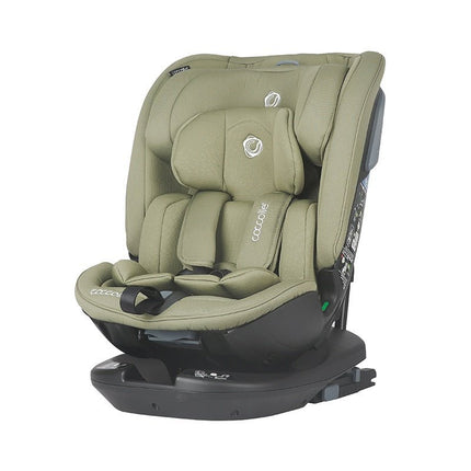 Coccolle Rotating Car Seat VELSA iSize in Moss Green