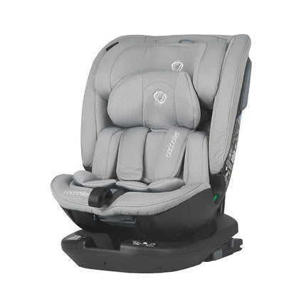 Coccolle Rotating Car Seat VELSA iSize in Neutral Grey