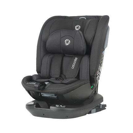 Coccolle Rotating Car Seat VELSA iSize in Jet Black