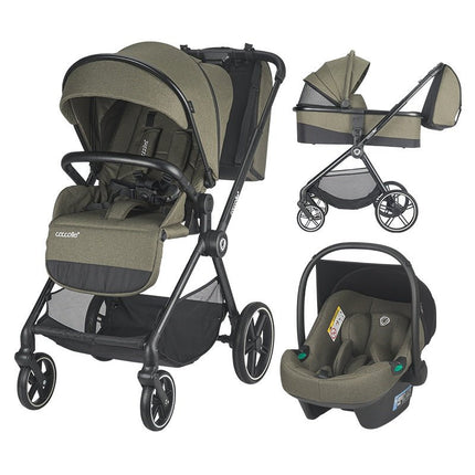 Coccolle Travel System LISSIA 3 IN 1 Moss Green