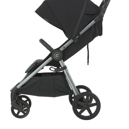 Side View of Espiro Wave Stroller in Black