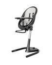 Black Chair -Snow White Seat
