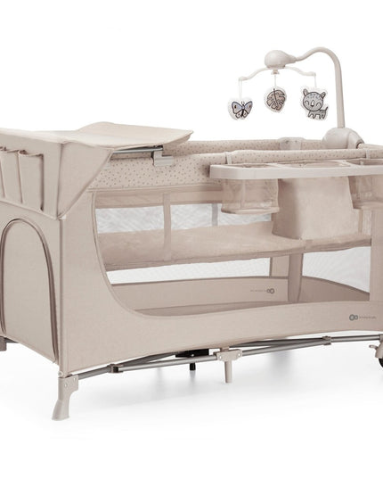 Kinderkraft Baby Travel Cot JOY 2 With Accessories in Beige