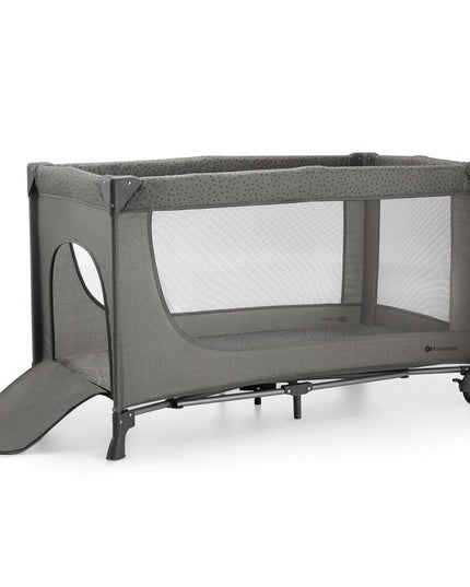 Kinderkraft Baby Travel Cot JOY 2 With Accessories in Dark Grey