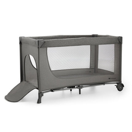 Kinderkraft Baby Travel Cot JOY 2 With Accessories in Dark Grey