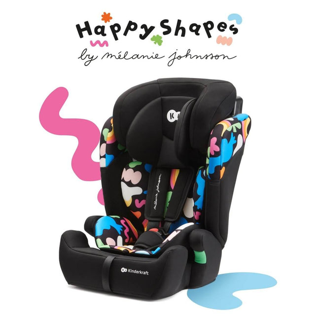 Kinderkraft Car Seat COMFORT UP i-Size Happy Shapes